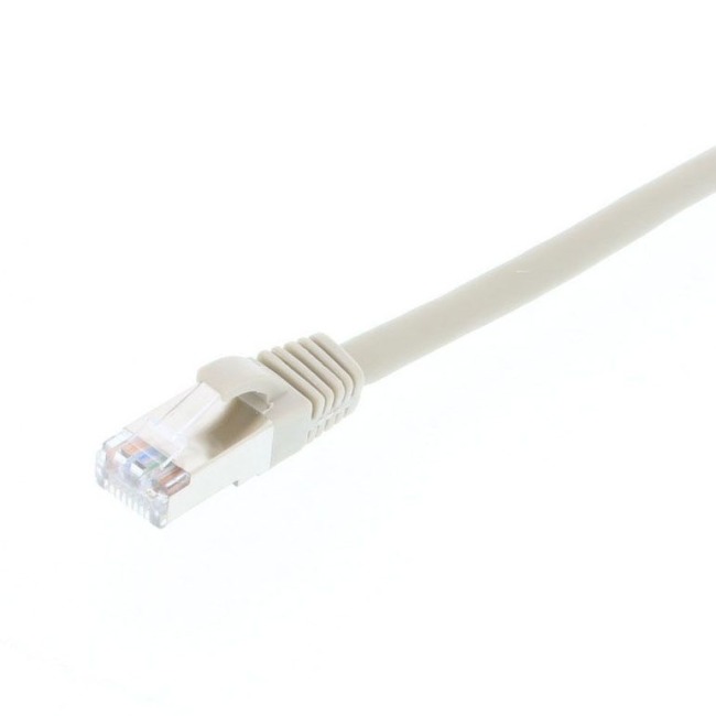 Splice patch cord, Cat. 6 S/FTP, RJ-45, 10 m, white