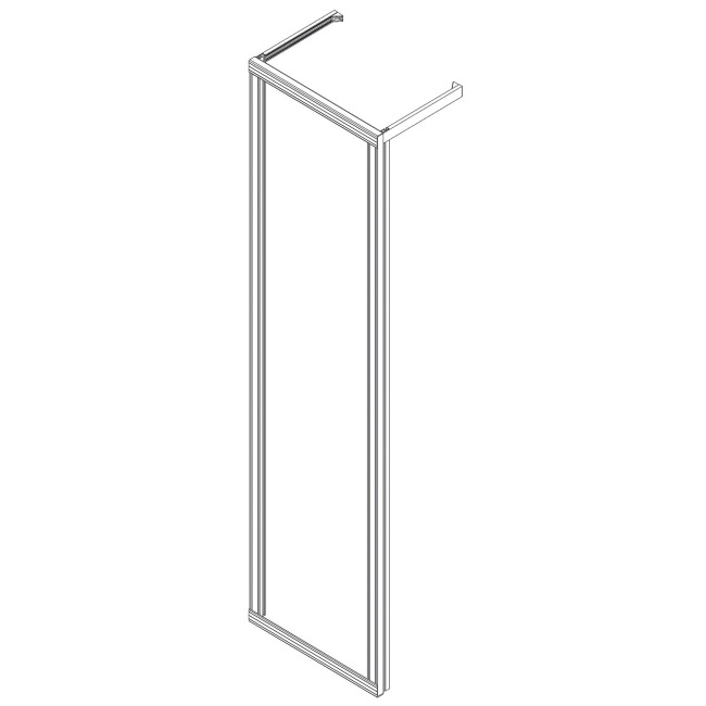 Flexi Rack 19", B550xH2200xD400, wall mounted