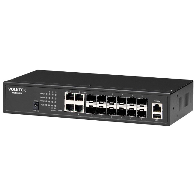 SFP Switch with USB Support, 24 x 10/100/1000Base-T + 4xCombo, L2 Managed