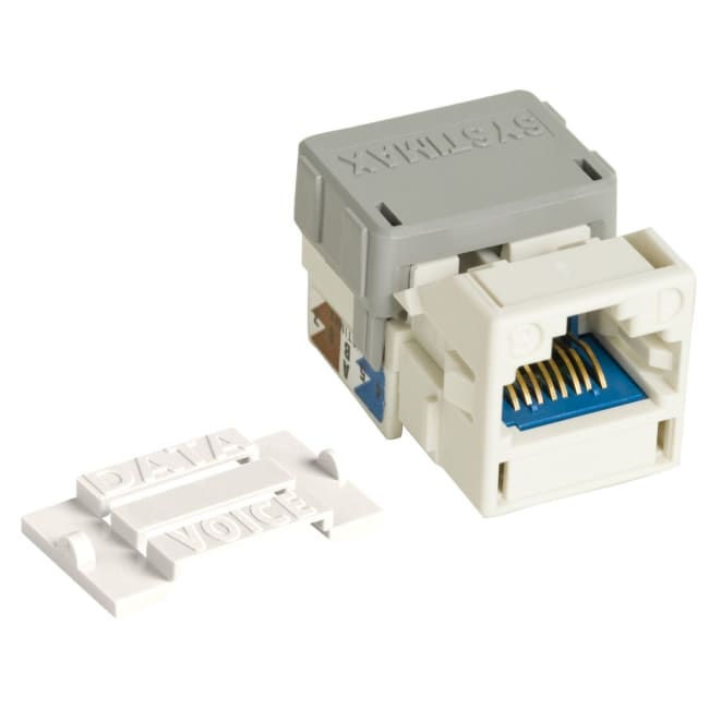 Kontakt Cat6A UTP SYS MGS600 Hvit