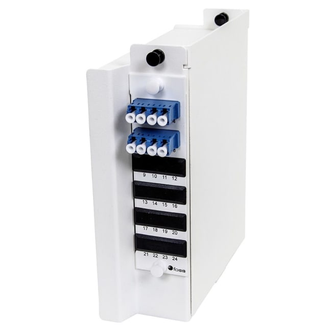 Veggboks DIN, 8 LC/PC, 9/OS2, AXAI