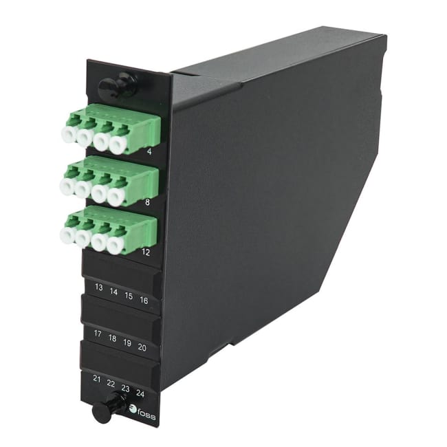 Modul FPM76 svart, 12 LC/APC, 9/125, AXAI