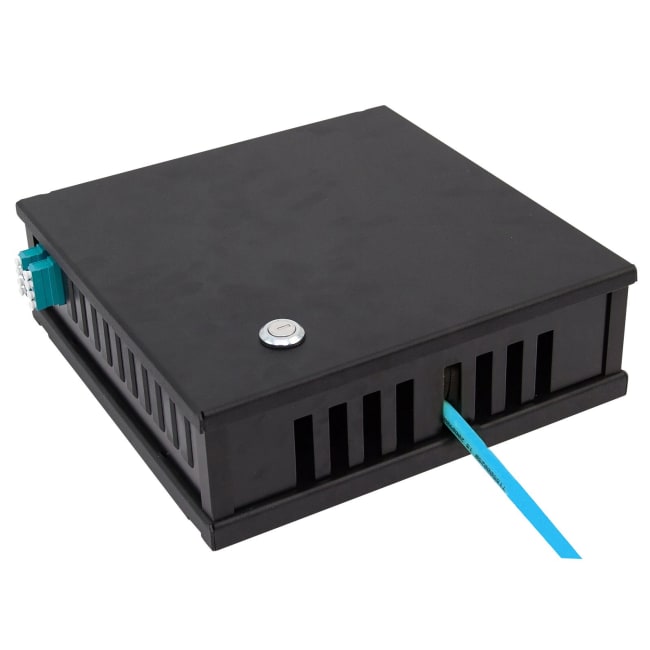 Veggboks Flexi 12 Svart, 8xLC, 50/OM3, AXAI