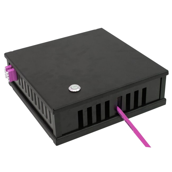 Veggboks Flexi 12 Svart, 8xLC, 50/OM4, AXAI