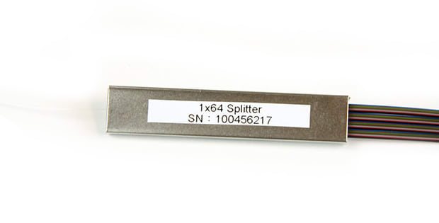 Splitter, 1:16, 9/125/250, PLC