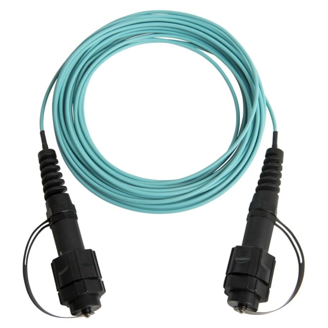 2-fiber IP-LC m/støvhette, 50/OM2