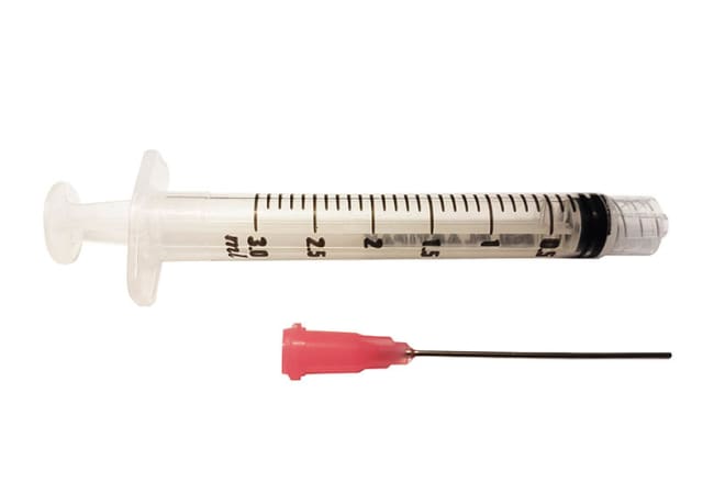 Sprøyte, 3 ml, m/ spiss og stempel