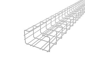 X-tray C 220x120 L=2500mm | A = Ø 5, B = Ø 5