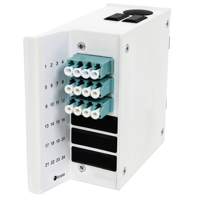 Veggboks DIN MINI, 12 LC, 50/OM3, AXAI