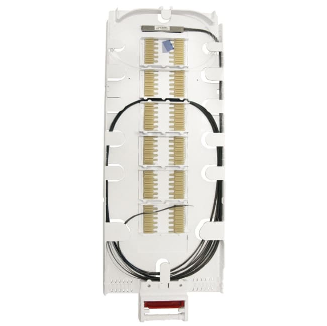 Splitter, D5/72, 1:4, 9/125/250, PLC