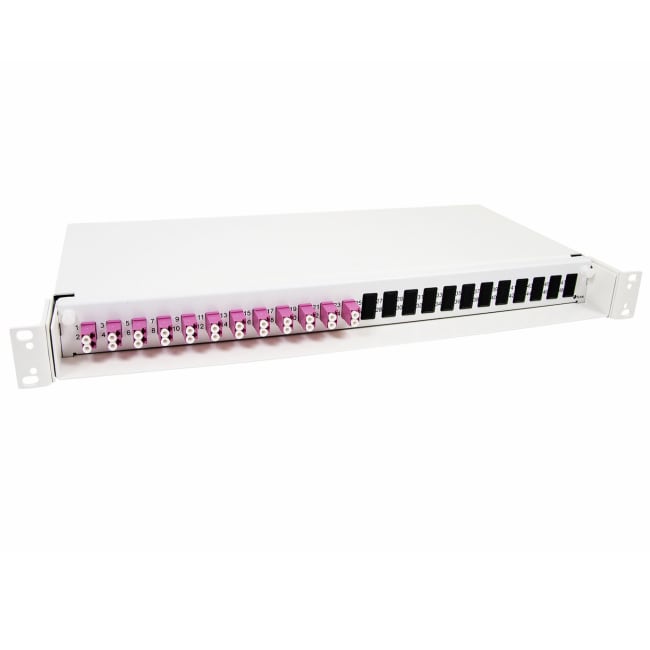 Panel FP65, 24xLC-1x24 MPOM OM4, B2