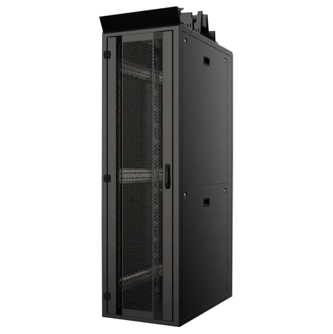 Skap 42HE B80xD110xH210  Svart Komplett