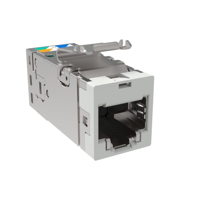 Kontakt Cat6A STP NET SLX, ECO 24stk Hvit