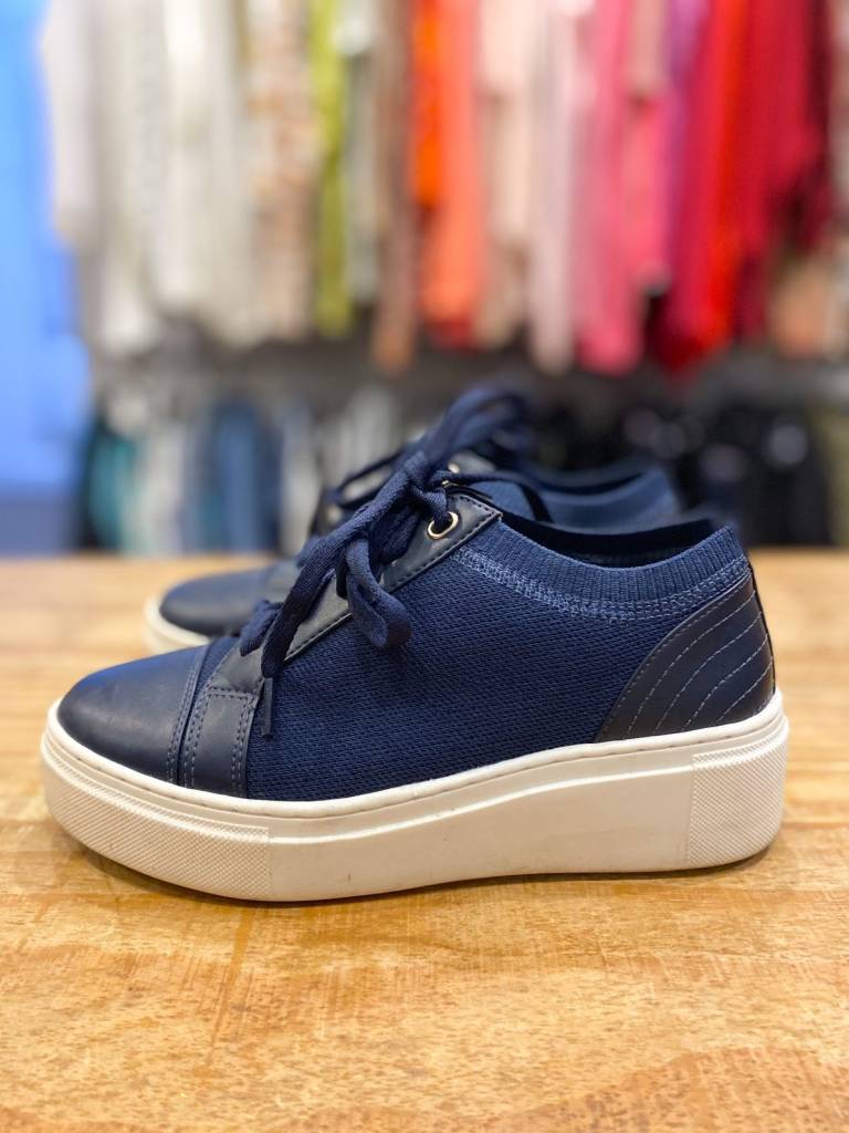 TENIS AZUL MARINHO TAM 34 AREZZO