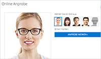 Brille online anprobieren