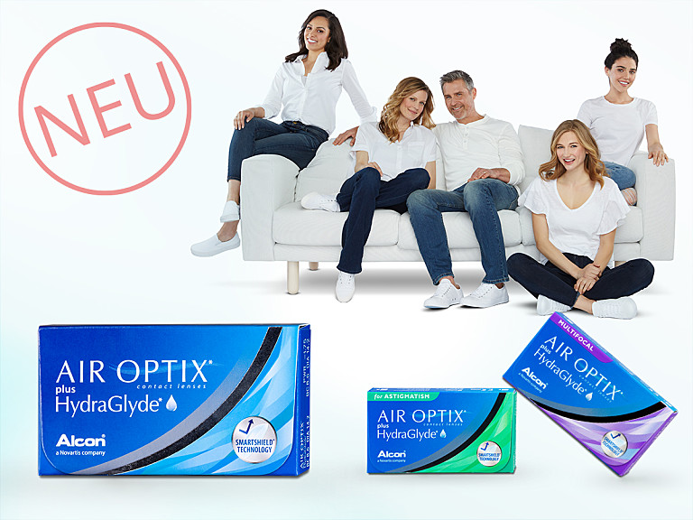 AIR OPTIX plus HydraGlyde