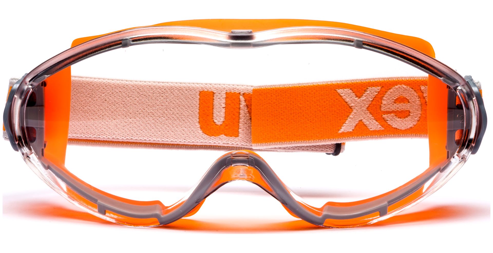 Uvex Arbeitsschutz Überbrille ultrasonic 9302.245 orange/grau Lensbest