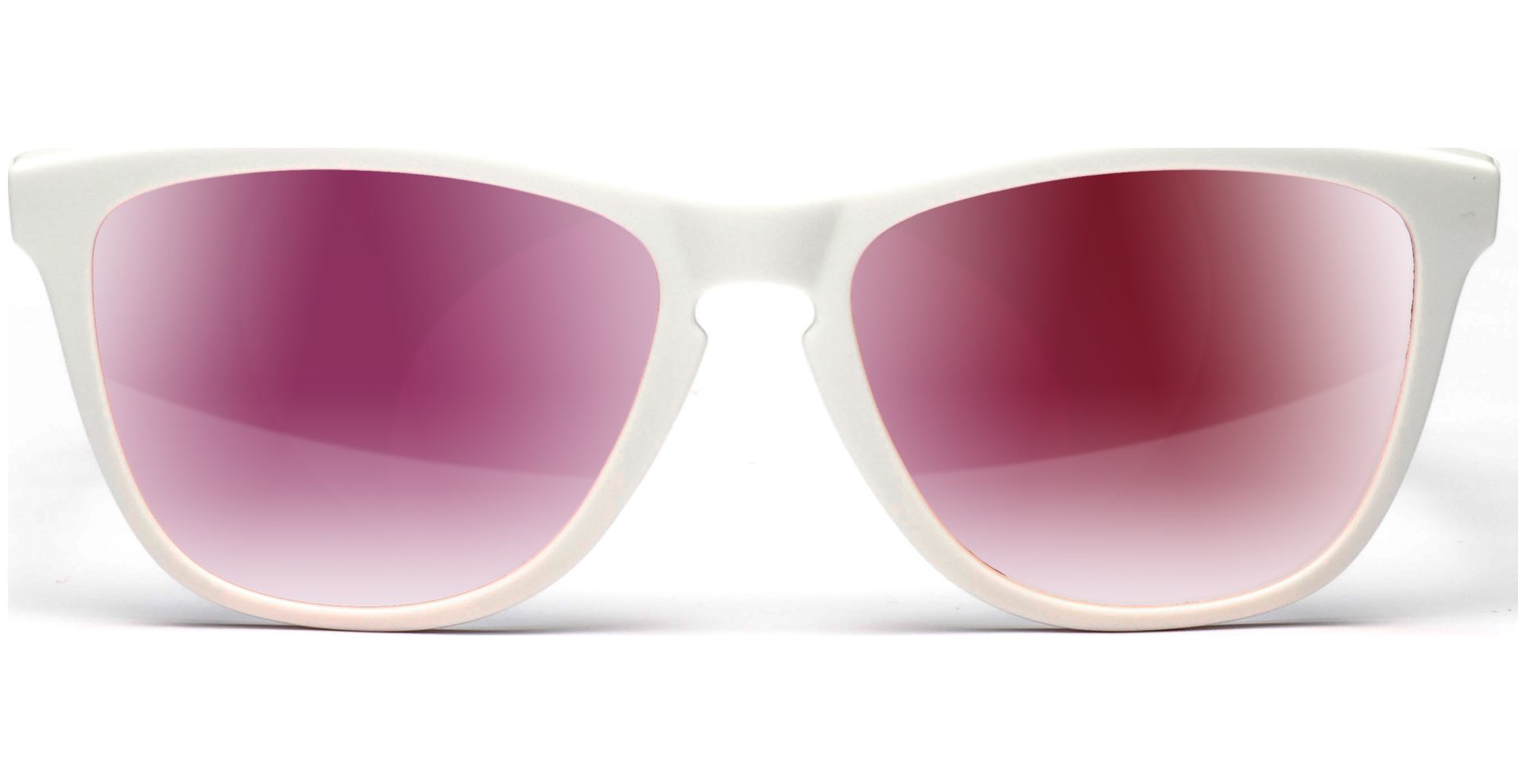 Oakley - Frogskins 9013 24-307 5517 Polished White/Ruby Iridium | Lensbest