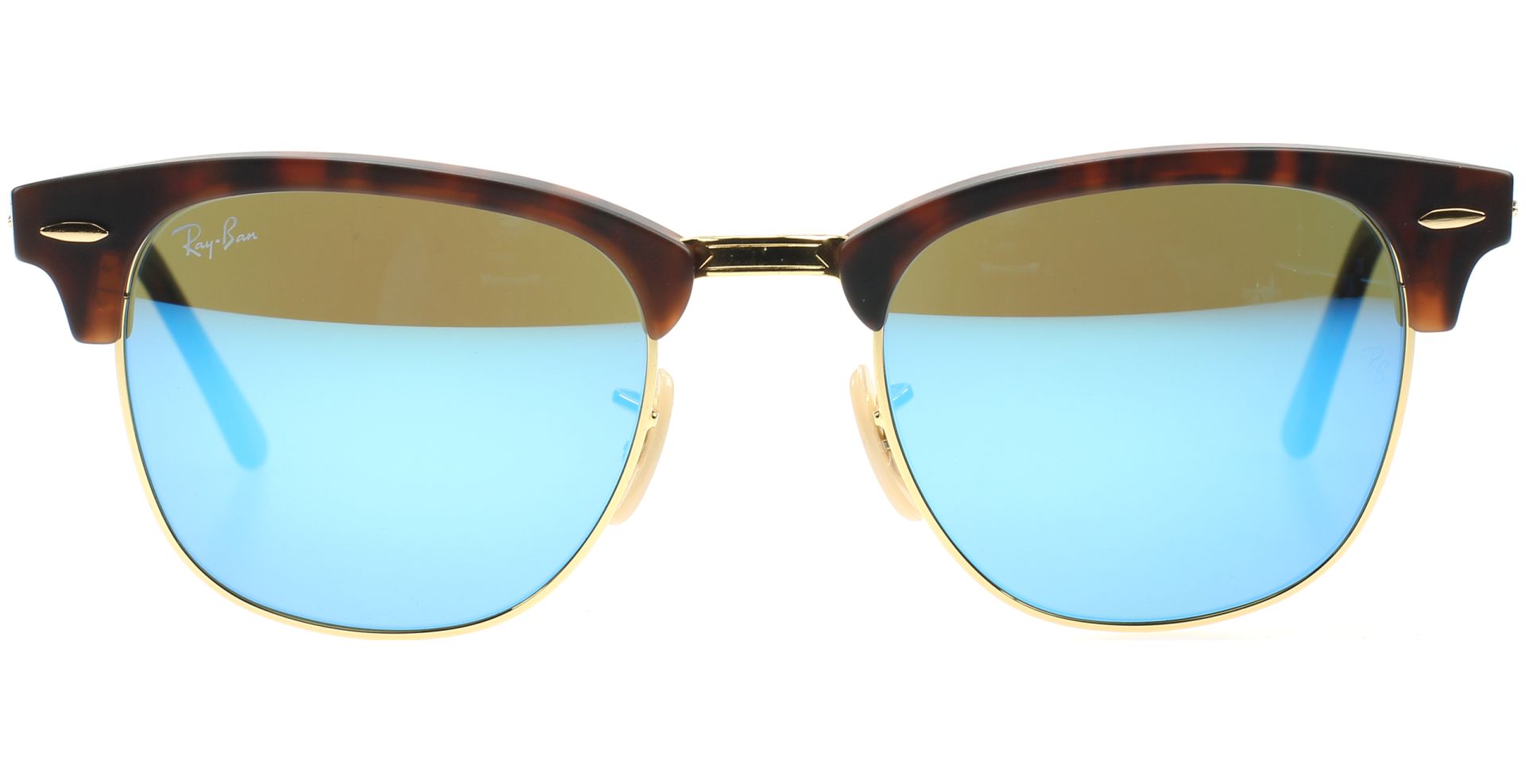 Ray Ban Clubmaster 3016 114517 5121 Tortoise Shell Gold Lensbest 