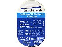 SofLens 59 6er Box von Bausch & Lomb