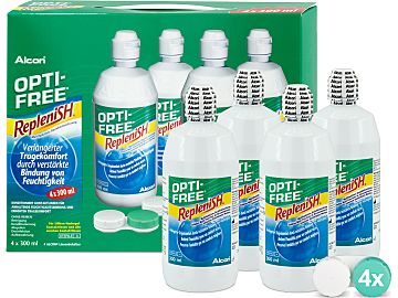 OPTI-FREE RepleniSH 4er Set von Alcon