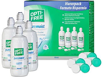 OPTI-FREE PureMoist 4er Set von Alcon