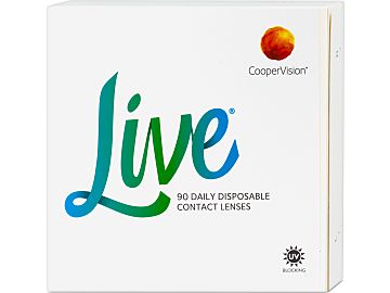 Live 90er Box von Cooper Vision