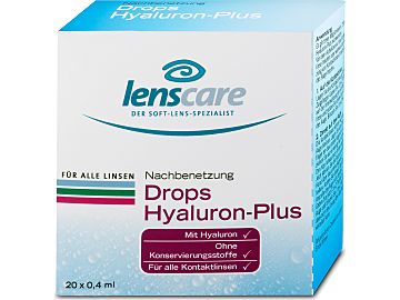 Drops Hyaluron-Plus von Lenscare