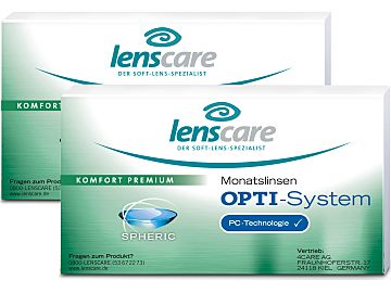 OPTI-System Monatslinsen (2x1) von Lenscare
