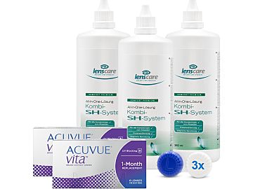 Acuvue vita, BC8,4 Kombi-SH-System 3er Set von Johnson & Johnson