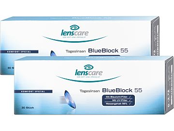 Lenscare BlueBlock 55 Tageslinsen