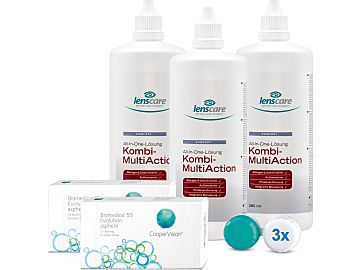 Biomedics BC 8,6 Kombi-MultiAction 3er-Set von Cooper Vision