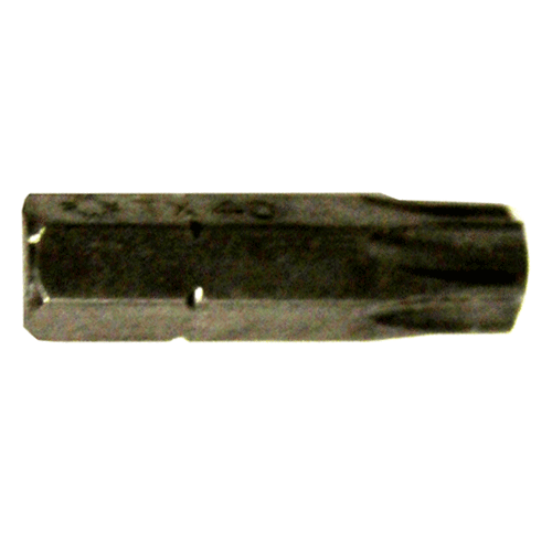100 Stück TORX TX40 Bits – 1/4" Antrieb, 25mm Kurz & Magnetisch, Aus S2 Stahl