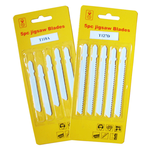 BL JIGSAW FB PACK 5 T118A METAL PLASTIC 55MM STR.CUT Fowkes Bros