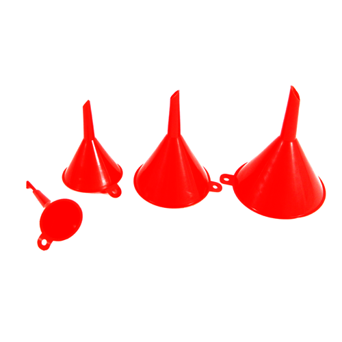 FUNNEL SET 50125MM PVC 4PCE FB 4 PIECE SET Fowkes Bros