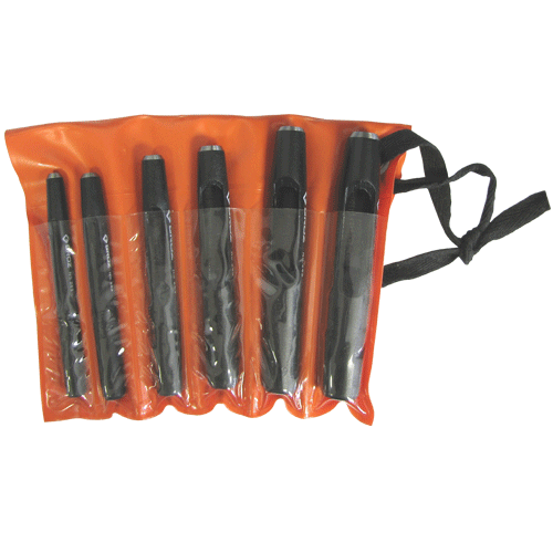 HOLLOW PUNCH SET 5 12MM GROZ (6 PCS) LEATHER PUNCH 5,6,8,10,11,12MM