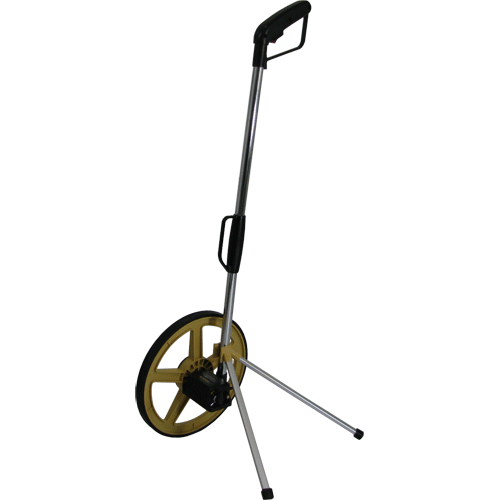 MEASURING WHEEL 320MM FB 10KM FOLDING PISTOL HANDLE WITH STAND