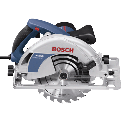 SAW CIRCULAR WOOD 235MM 2050W BOS BLADE 235MM (85MM CUT DEPTH