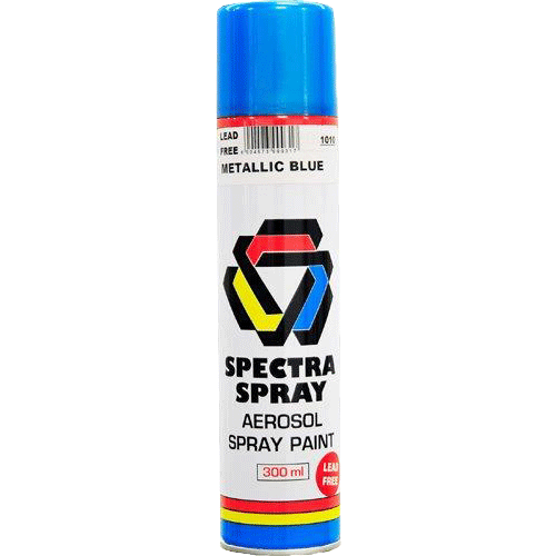 SPRAY PAINT BLUE METALLIC SPECTRA - SPECTRA 300ML METALLIC BLUE | Max Arcus