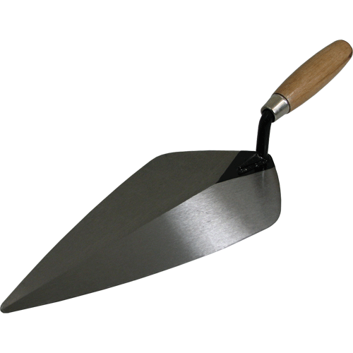 Wooden handle clearance brick trowel