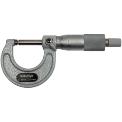 Micrometer-set 4 Stuks 0-100 Mm – Buitendiameter Micrometer 0,01 Mm Precisie, Inclusief Houten Opbergkoffer, Voor Metaalbewerking