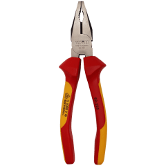 ppp 4枚 PLIER COMBINATION 180MM VDE FB - RED / YELLOW HANDLE (CR-V