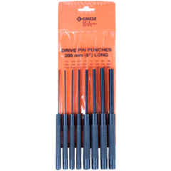PIN PUNCH SET 7 PCE 150MM LOCAL - 7 PIECE (2 / 3 / 4 / 5 / 6 / 8