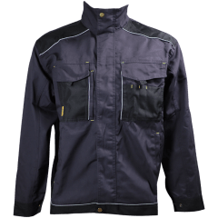 JACKET UTILITY KHAKI LARGE DROMEX - POLY COTTON HARD-WEARING