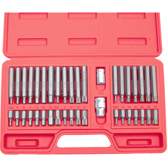 BIT SET 2PC POZI NO.2 & FLAT 5.5MM FB - 1/4