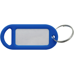 KEY TAG & RING PLASTIC RED - PVC KEY-RING TAG | Fowkes Bros