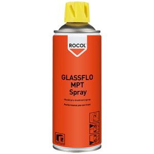 ROCOL GLASSFLO MPT SPRAY 400ML - RELEASE AGENT FOR GLASS MOULDING