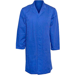 Royal blue lab coat discount