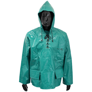 OILSKIN JACKET AGRIMAC PVC GREEN 2XL - 2XL STORM JACKET FOR