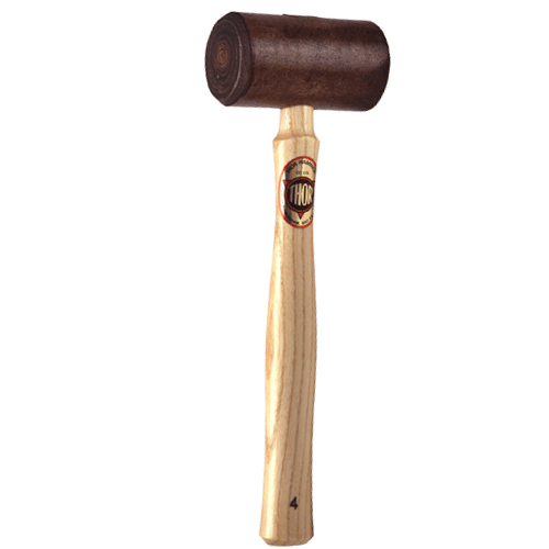 Rawhide Leather Mallet or Hammer Large 1 3/4 or 44mm 